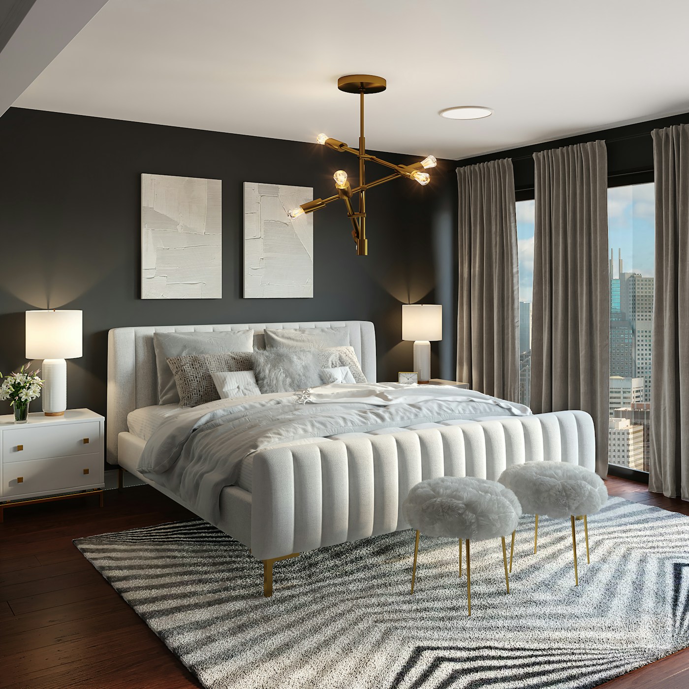 Master & Guest Bedroom Interiors — Happy Homes Interiors Coimbatore