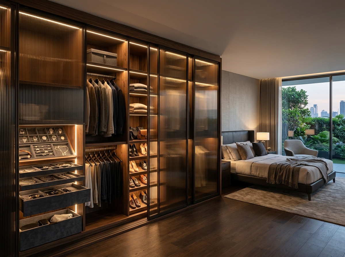 Modular & Walk-In Wardrobes — Happy Homes Interiors Coimbatore